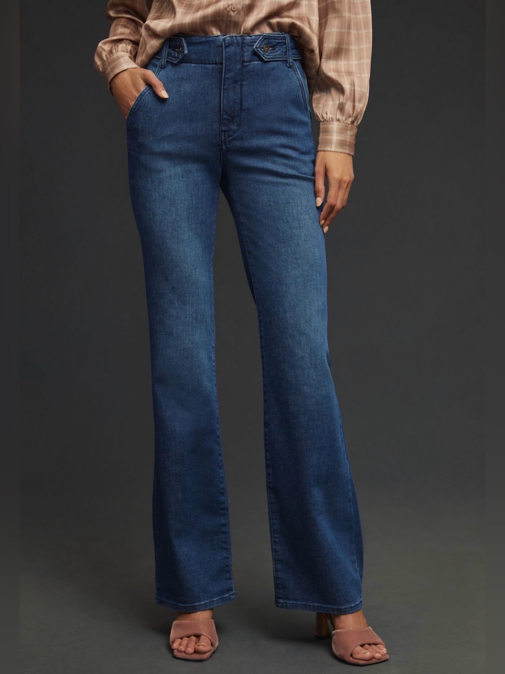 Pilcro Anthropologie Polished Bootcut Hemp Cotton Jeans Size 28